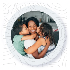 Community volunteers working together